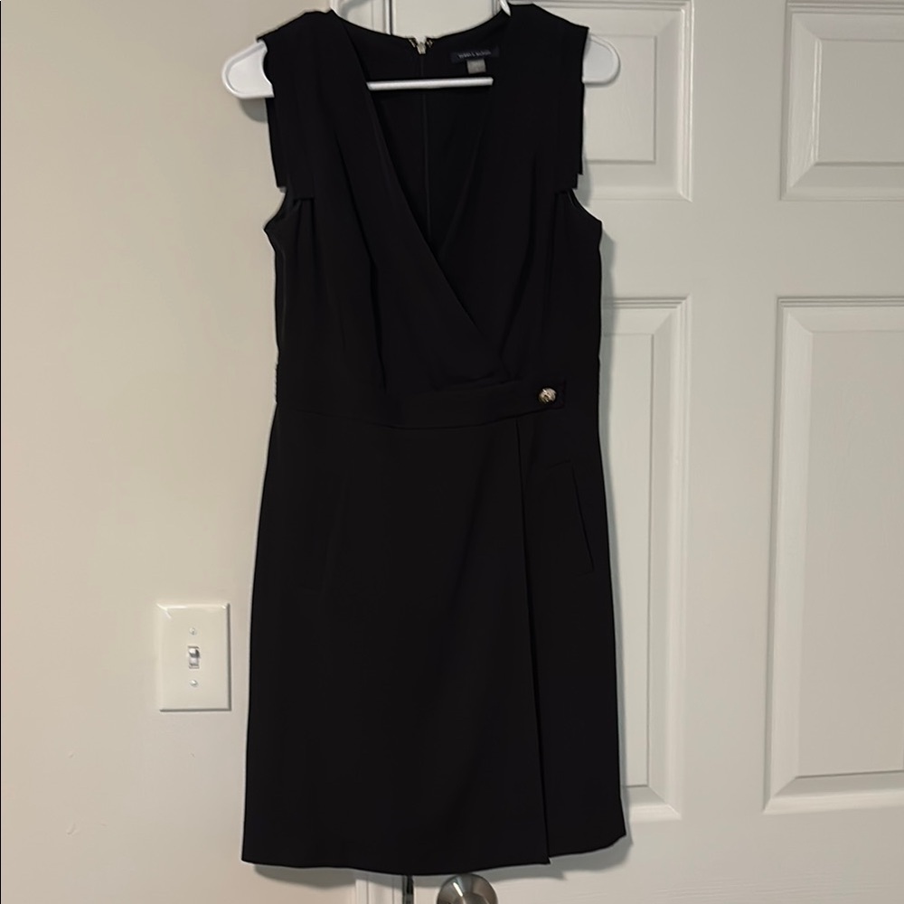 Elegant Black Sleeveless Dress Tommy Hilfinger